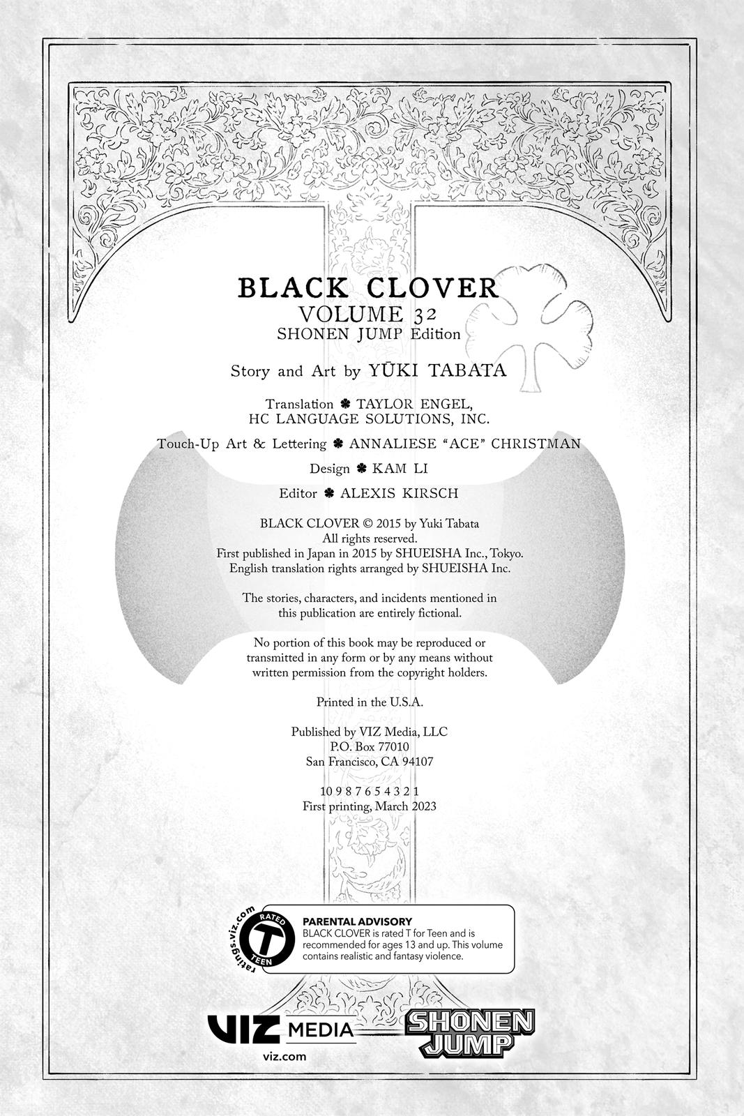 Read Black Clover EN Manga Online