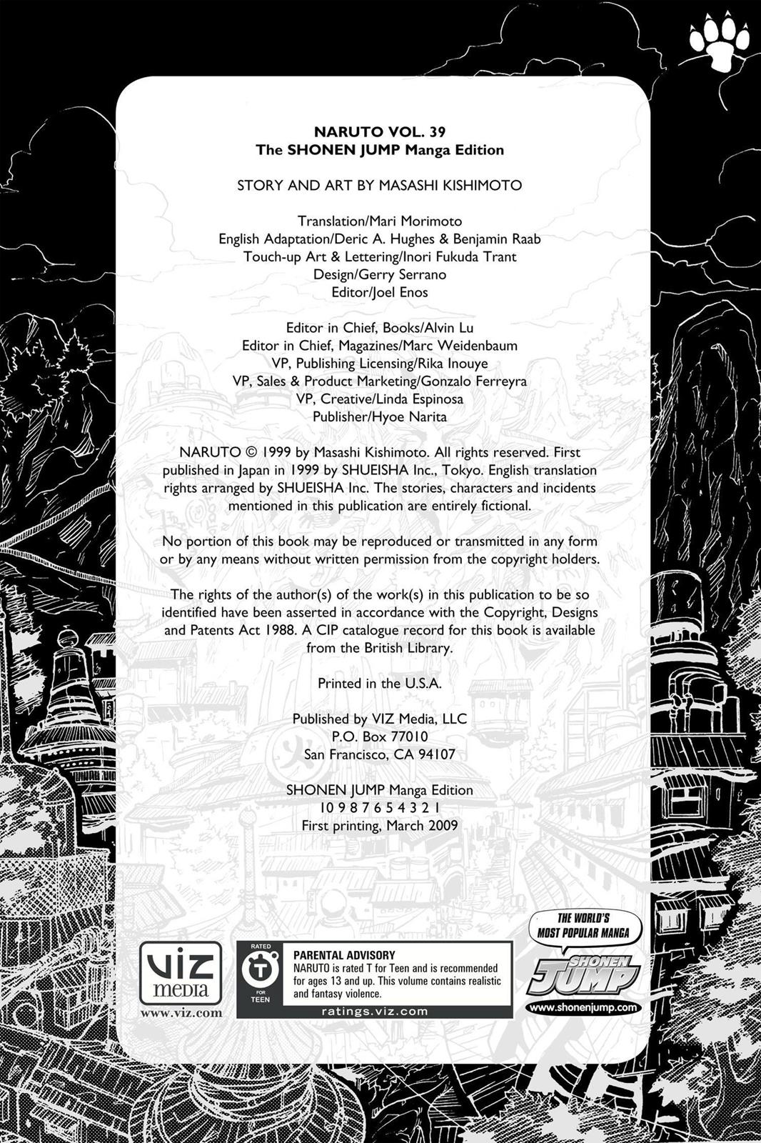 Read Naruto EN Manga Online